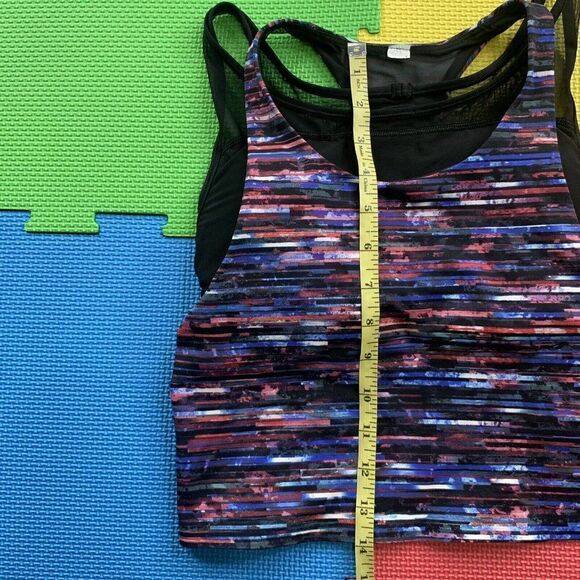 Lululemon Break Free Tank Hinshu Alpine White Crop Nulux Size 4 - Picture 10 of 10